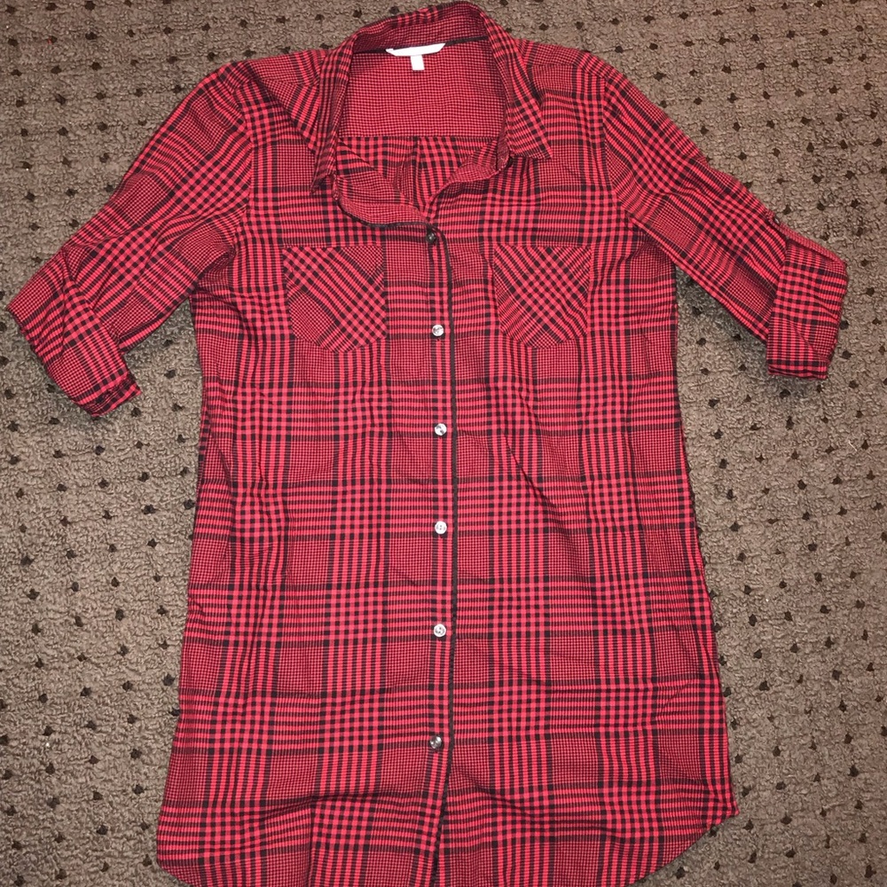 VICTORIA SECRET Sleeping Plaid Shirt!!